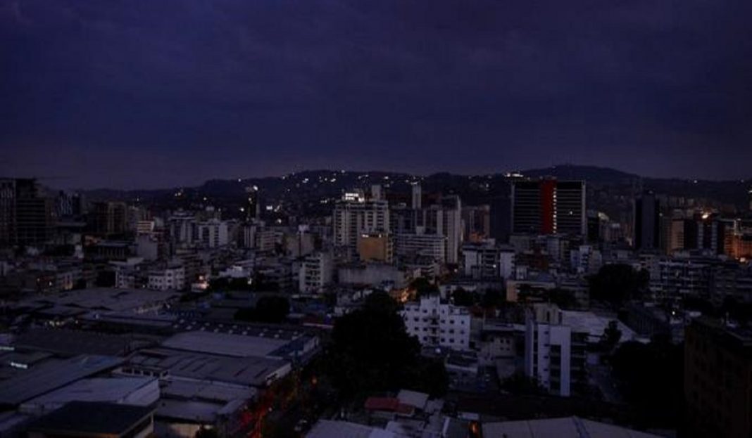 sin luz venezuela apagon