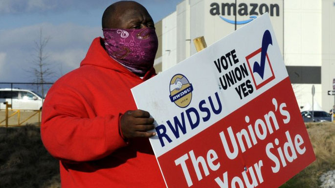 protestas-trabajadores-amazon-Bessemer-Alabama-sindicato-2