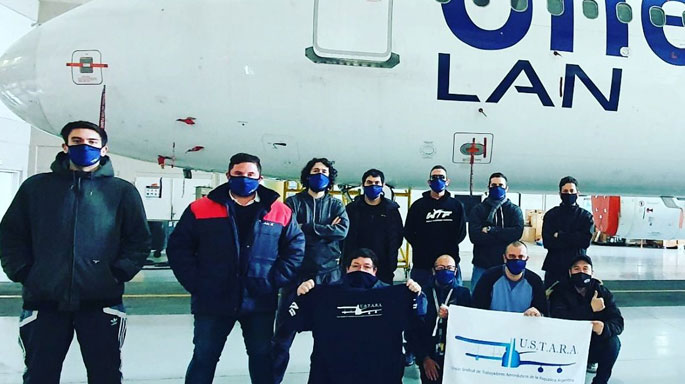trabajadores-latam-argentina-hangar-aeroparque